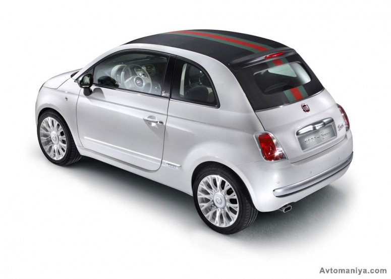 Fiat предлагает вторую версию специального выпуска 500C Gucci