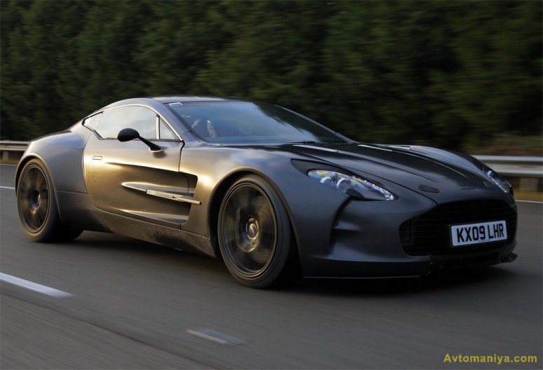 Aston Martin напоминает о One-77 новым рекламным роликом [видео]