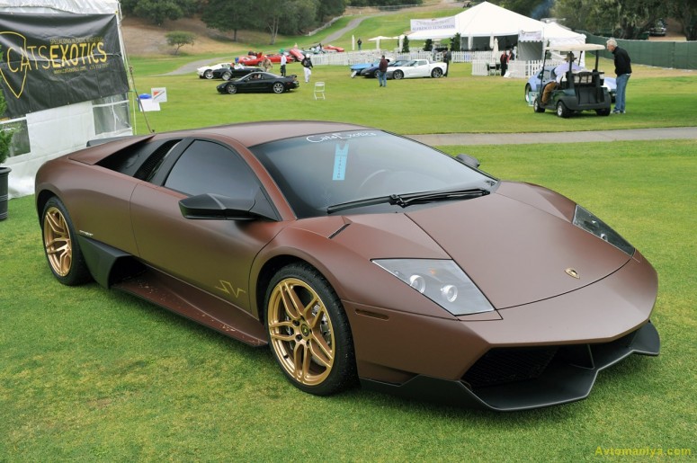 Первый матово-коричневый Lamborghini Murciélago