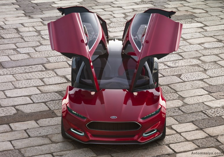 Ford Evos: концептуальный гибридный суперкар [фото, видео]