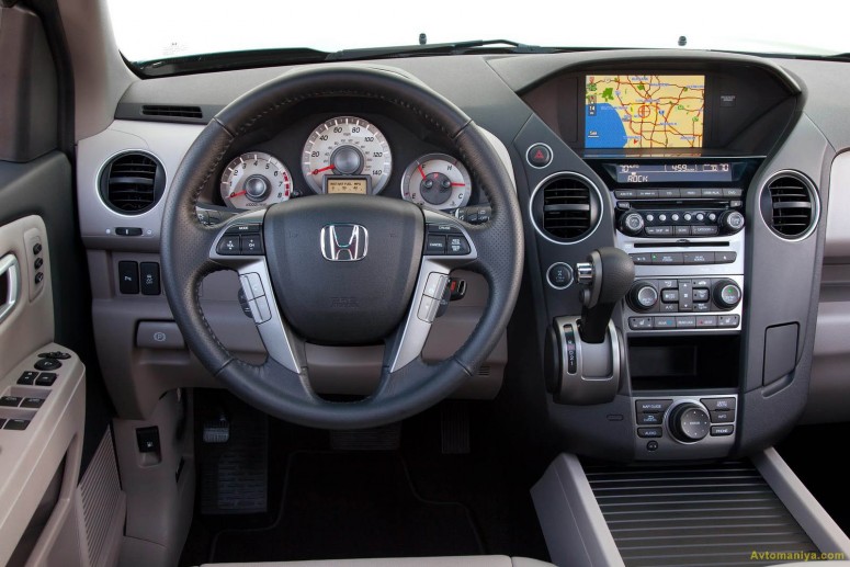 Обновленная Honda Pilot 2012 показана в деталях