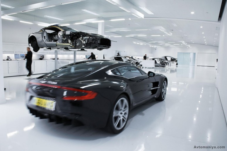 Завод для суперкаров: Aston Martin One-77