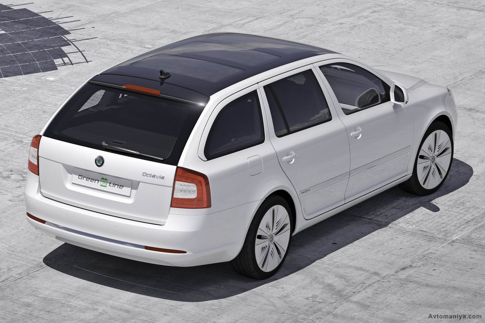 Skoda начинает производство тестовых электромобилей Octavia Е - 3
