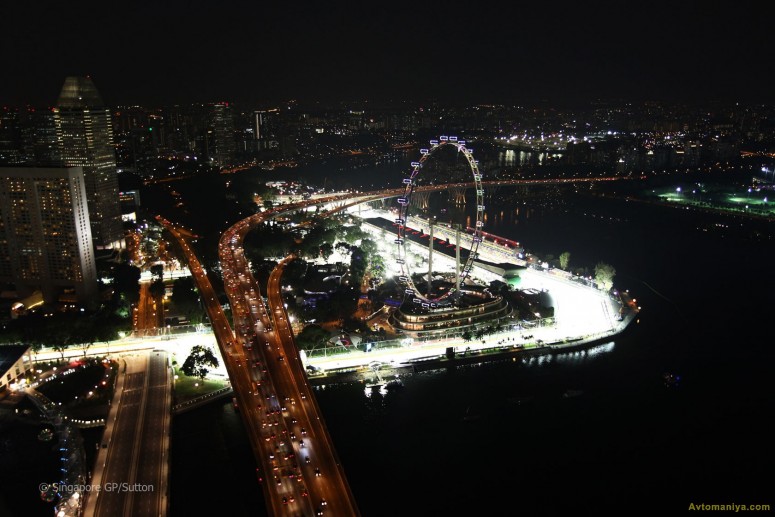 За кулисами Гран-При Сингапура 2011: фоторепортаж