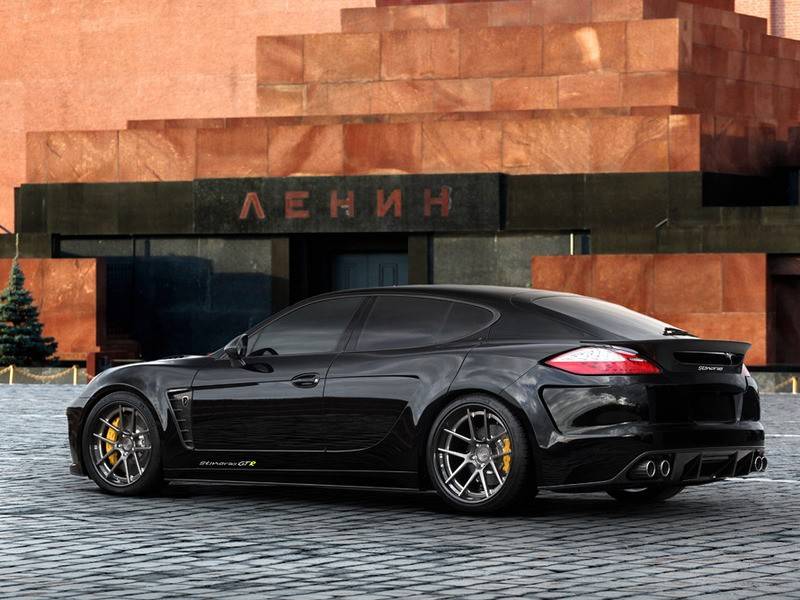 Porsche Panamera от TopCar: золото и крокодиловая кожа - 14