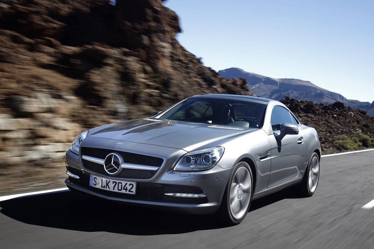 2012 Mercedes SLK: новые официальные фотографии - 1