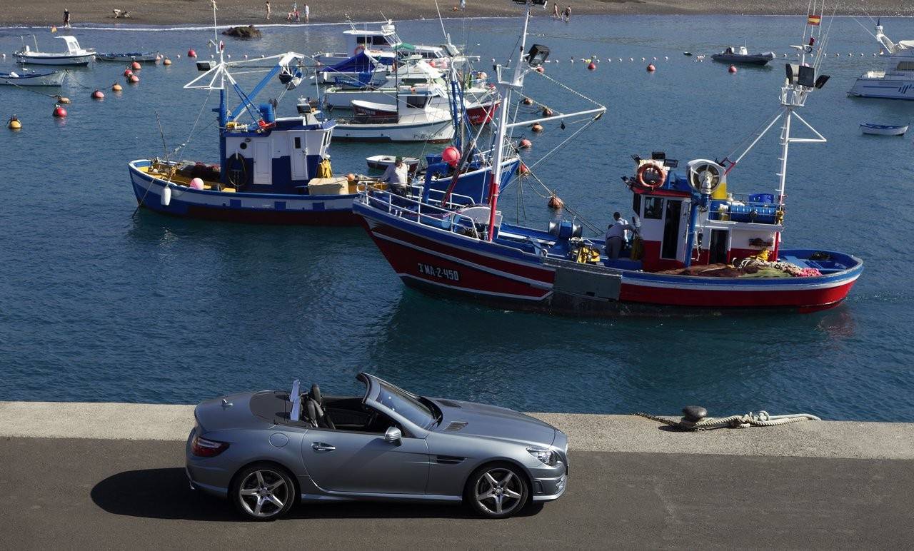 2012 Mercedes SLK: новые официальные фотографии - 20