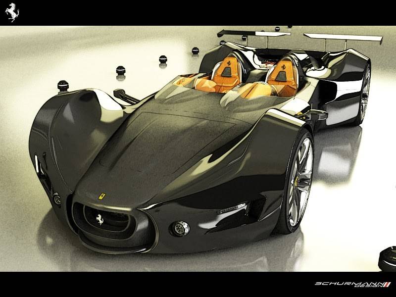 Дизайнерские фантазии на тему Ferrari - 2
