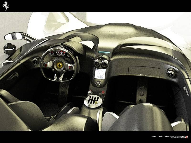 Дизайнерские фантазии на тему Ferrari - 4
