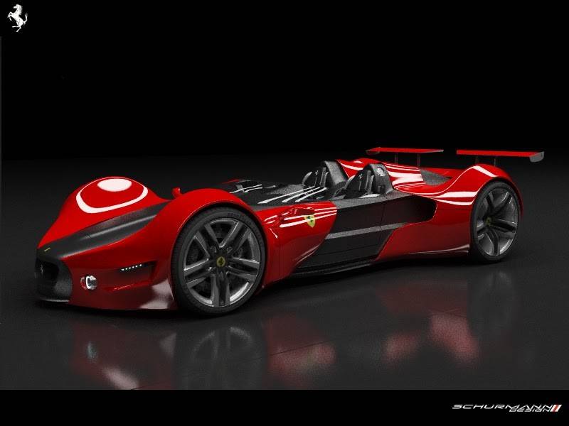Дизайнерские фантазии на тему Ferrari - 20