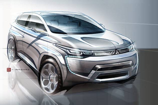 Концепт PX-MiEV II укажет на стиль следующего Mitsubishi Outlander - 4