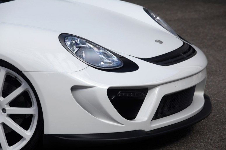 Белый принц: Porsche Cayman R1 Delavilla