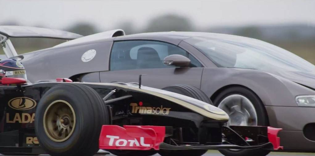 Кто быстрее до 300 км/ч: Veyron, LMP1, Panamera или болид Lotus Renault - 1