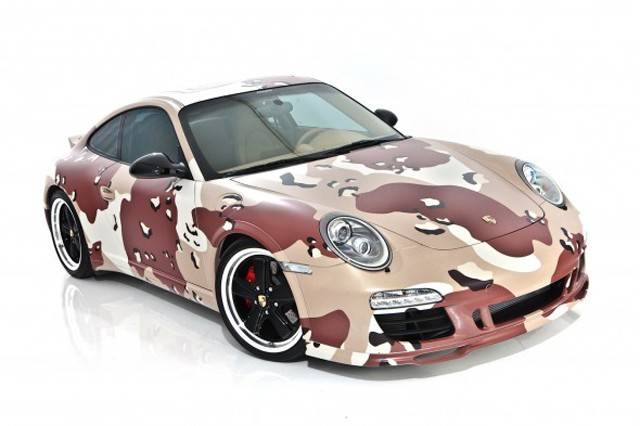 Porsche 911 \"закамуфлировали\" для благотворительного аукциона - 2