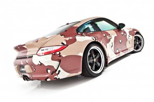 Porsche 911 \"закамуфлировали\" для благотворительного аукциона - 5