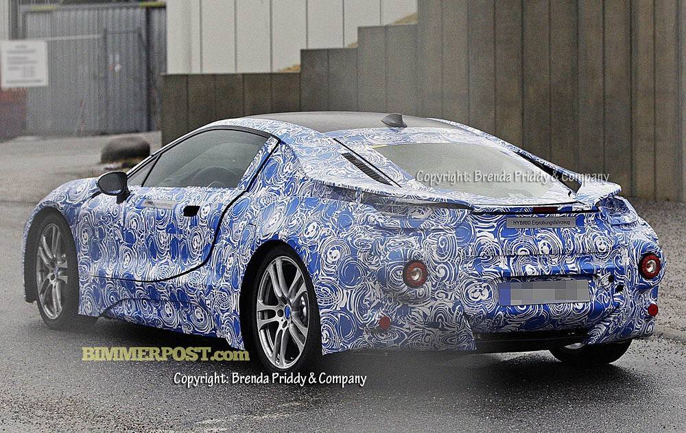 Фотошпионы поймали производственную версию BMW i8 - 2