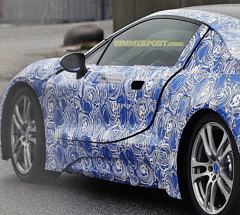 Фотошпионы поймали производственную версию BMW i8 - 9