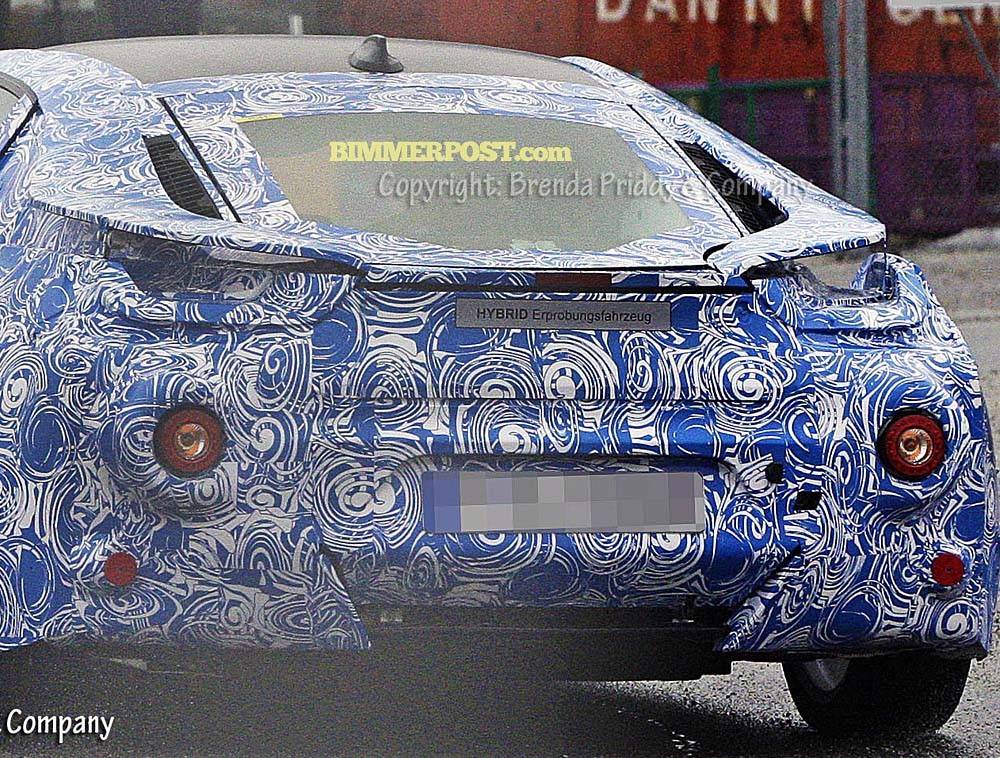 Фотошпионы поймали производственную версию BMW i8 - 11