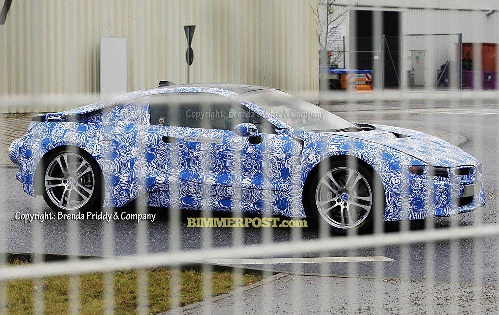 Фотошпионы поймали производственную версию BMW i8 - 1