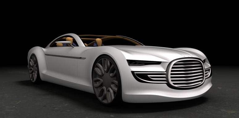 Талантливый студент показал концептуальное купе GT для Chrysler