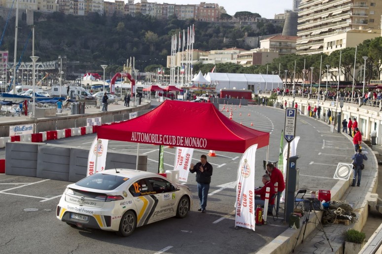 Opel Ampera: первая победа в ралли Монте-Карло [2 видео]