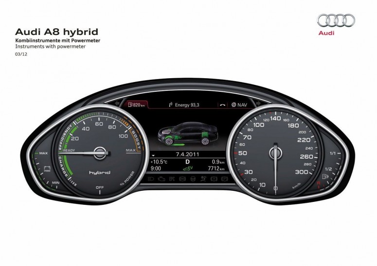Audi предложит гибридные A8 и A8L [видео]