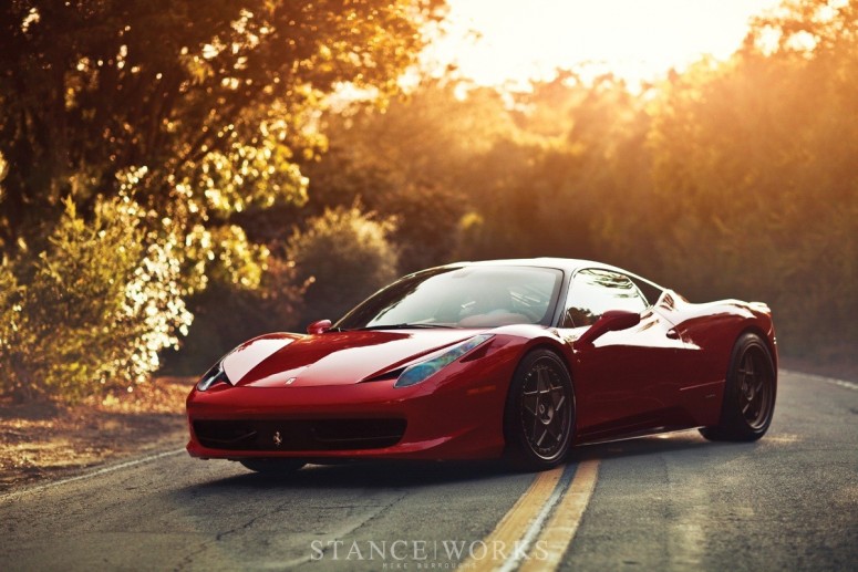 HRE показал суточную дозу сексуальности, Ferrari 458 Italia [видео]