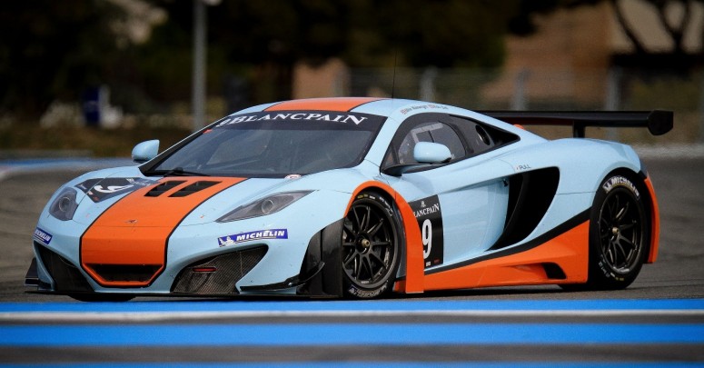 Промо: McLaren MP4-12C GT3 готов к бою