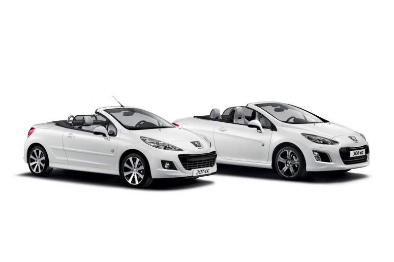 Peugeot предложило специальные издания 207 и 308 СС Roland Garros