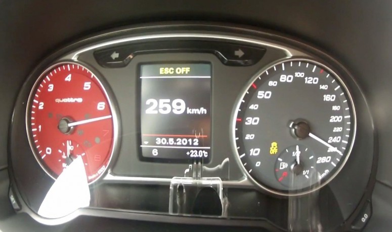 Журналисты протестировали Audi A1 Quattro на гравии: 259 км/час [видео]