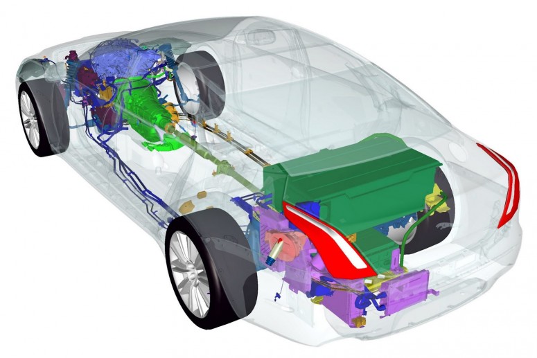 Гибридный Jaguar XJ_е расходует 3,2 литра бензина на 100 км