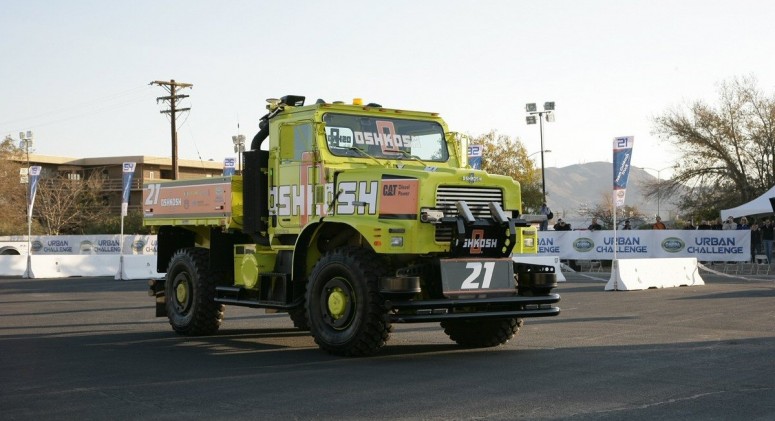 Военные беспилотные тактические грузовики: система Terramax Oshkosh