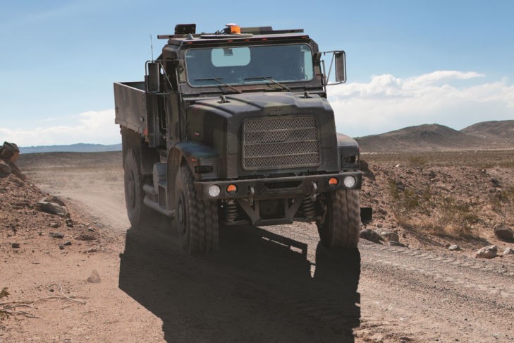 Военные беспилотные тактические грузовики: система Terramax Oshkosh
