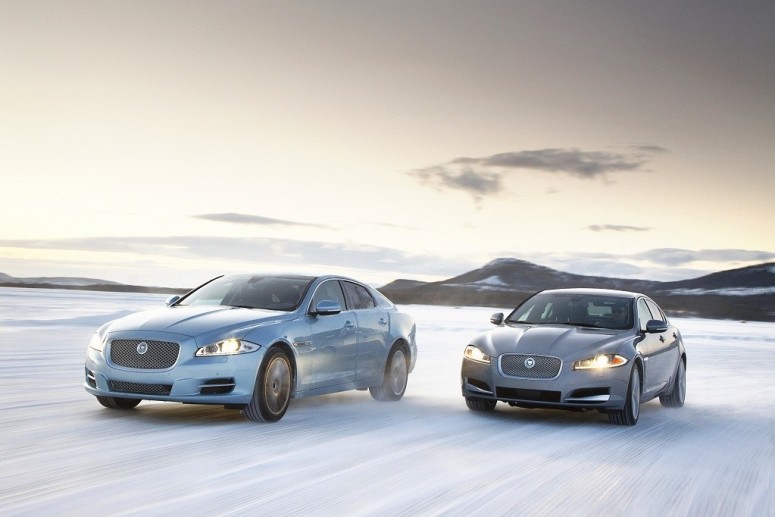 Полноприводные версии Jaguar XF и XJ 2013 [видео]