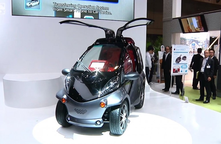 Toyota показала концепт \"умного насекомого\" Smart INSECT [видео]