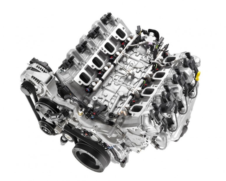 Chevrolet показало двигатель для будущих 2014 Corvette [видео]