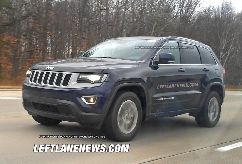 2014 Jeep Grand Cherokee поймали без камуфляжа