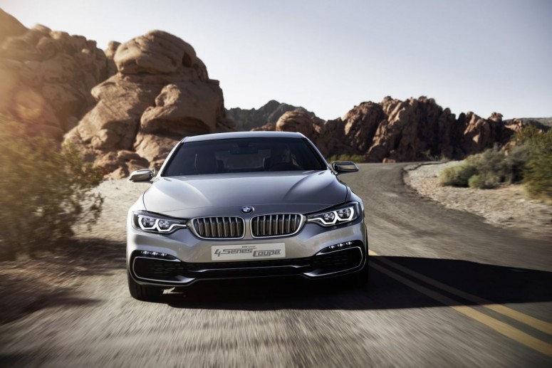2013 BMW 4 Series: выход в свет за месяц до дебюта [фото]