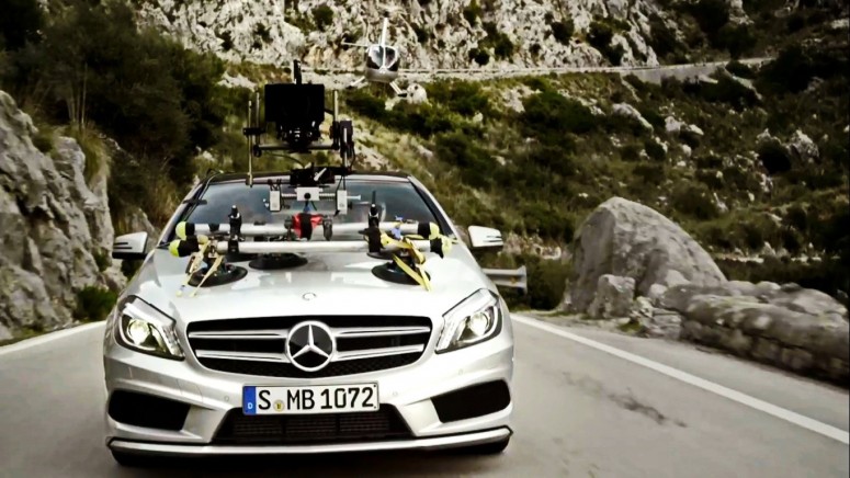 Из Mercedes A-Class сделали операторский автомобиль для киносъемок