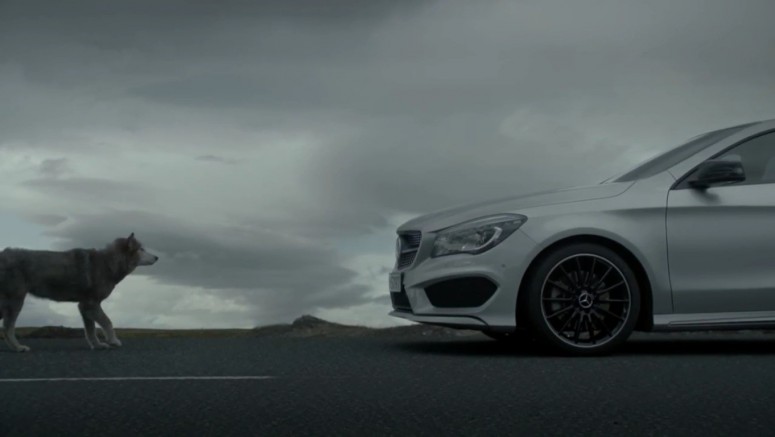 Реклама Mercedes CLA 2013: «Неукротимый»