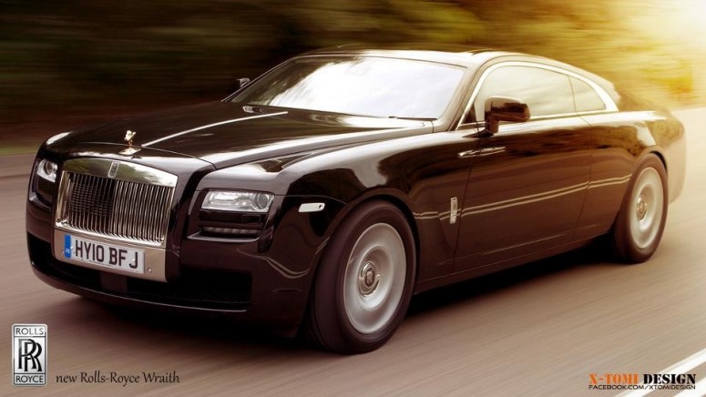 Rolls-Royce Wraith: самое мощное купе на базе Ghost [видео]