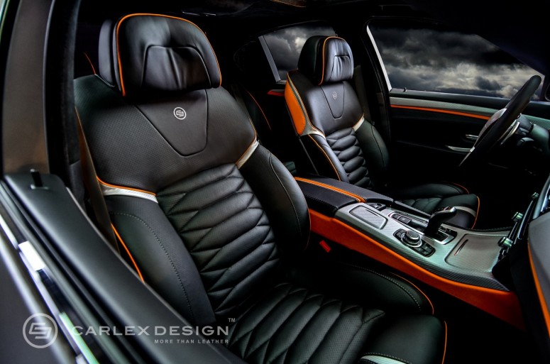 Тюнинг салона от Carlex Design: BMW 5-Series «Потрошитель» [фото]