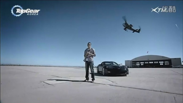 Top Gear Корея: победа Corvette ZR1 и крушение вертолета [видео]