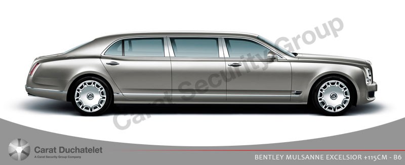Bentley Mulsanne Paragon: бронированный лимузин растянули на 115 см [фото]