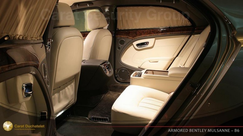 Bentley Mulsanne Paragon: бронированный лимузин растянули на 115 см [фото]