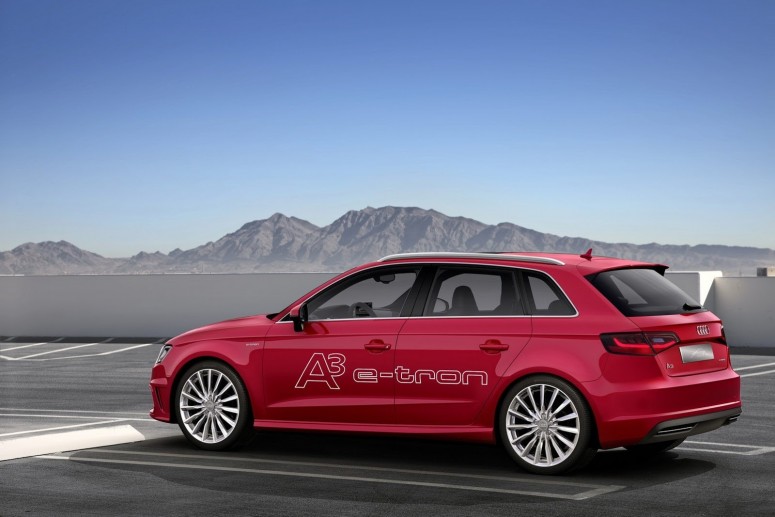 Audi раскрыло гибридный A3 E-Tron перед дебютом в Женеве