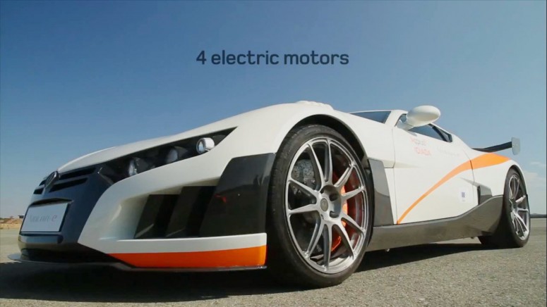 1087-сильный электрокар Volar-E: самый быстрый автомобиль? [видео]