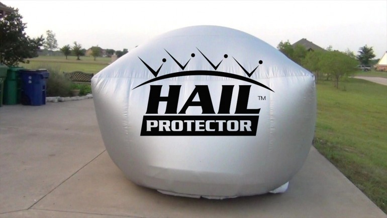 Система Hail Protection защищает автомобиль от града [2 видео]