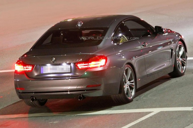 Серийная версия 2014 BMW 4-Series засветилась на съемках [фото]