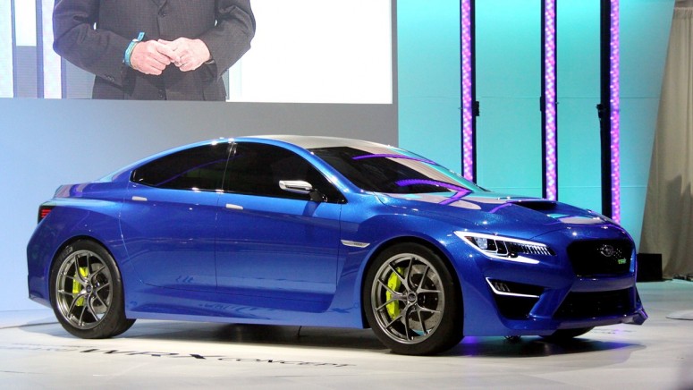Subaru WRX Concept: предвестник пятого поколения [фото]